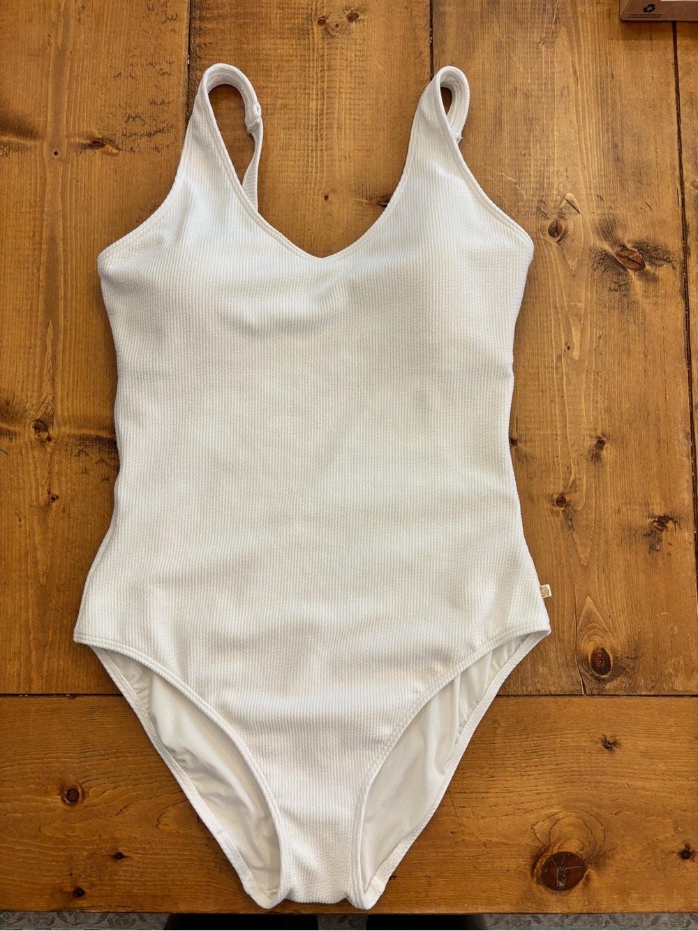 La Vie En Rose White One-Piece Swimsuit